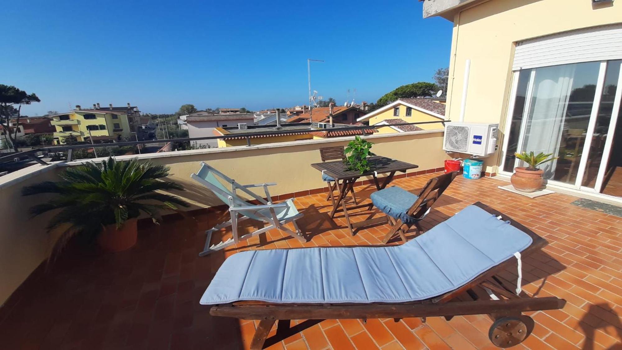 La Terrazza Sul Faro Daire Fiumicino Dış mekan fotoğraf